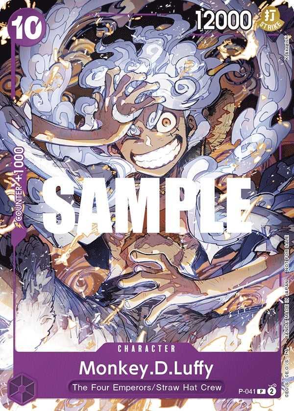 Monkey.D.Luffy (041) (41) (OP-PR) - One Piece Card Game Single