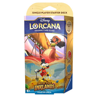 Disney Lorcana: Into the Inklands Starter Deck (Ruby & Sapphire) (3) - Disney Lorcana Sealed