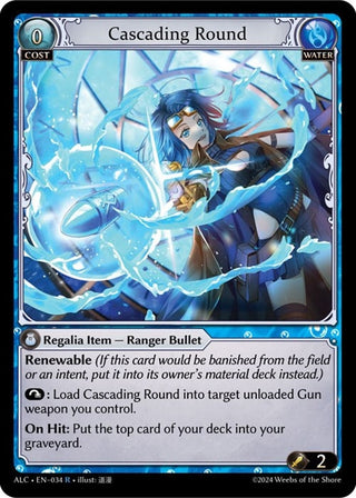 Image for Cascading Round (034) (Alchemical Revolution) - Grand Archive TCG