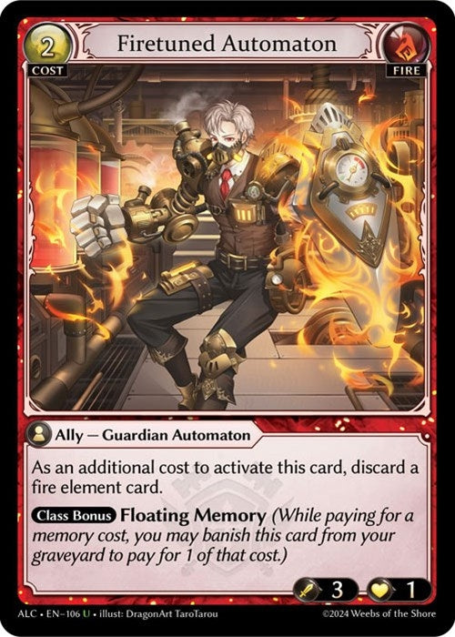 Image for Firetuned Automaton (106) (Alchemical Revolution) - Grand Archive TCG