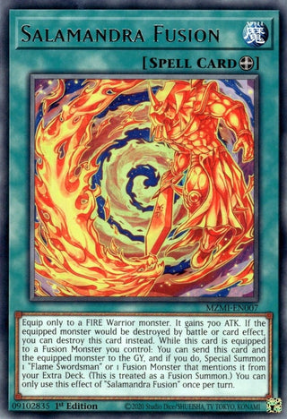 Salamandra Fusion (7) (MZMI) - YuGiOh Single