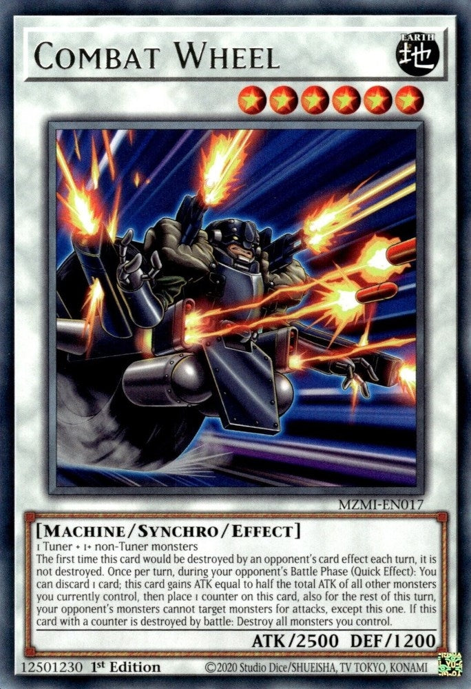 Combat Wheel (17) (MZMI) - YuGiOh Single