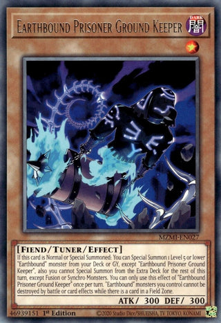Earthbound Prisoner Ground Keeper (27) (MZMI) - YuGiOh Single
