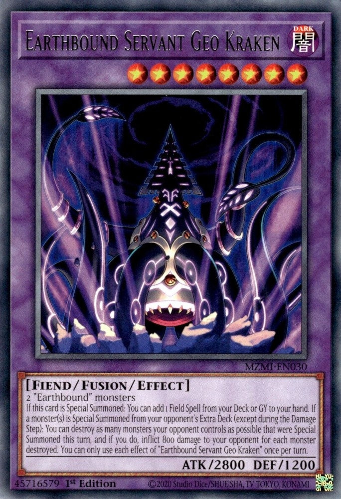Earthbound Servant Geo Kraken (30) (MZMI) - YuGiOh Single