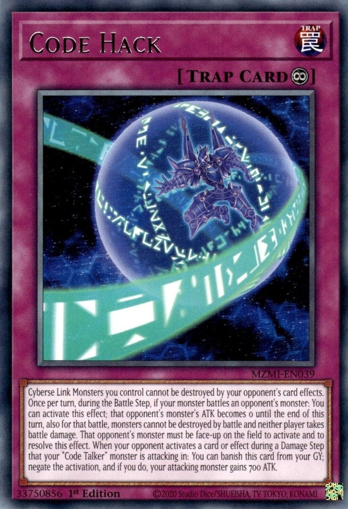 Code Hack (39) (MZMI) - YuGiOh Single
