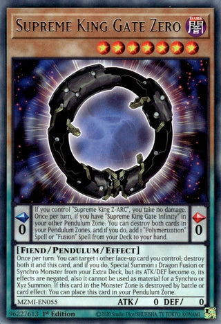 Supreme King Gate Zero (55) (MZMI) - YuGiOh Single