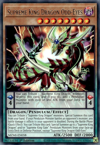 Supreme King Dragon Odd-Eyes (58) (MZMI) - YuGiOh Single
