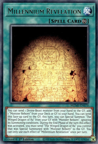 Millennium Revelation (70) (MZMI) - YuGiOh Single