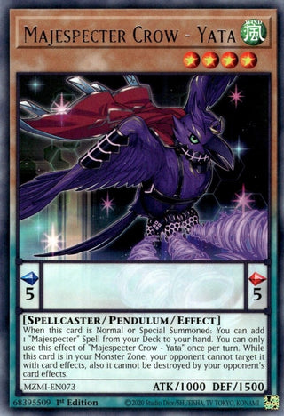 Majespecter Crow - Yata (73) (MZMI) - YuGiOh Single
