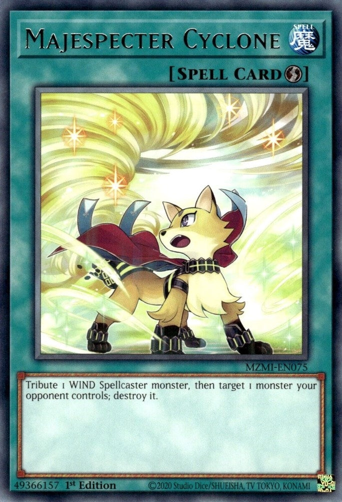 Majespecter Cyclone (75) (MZMI) - YuGiOh Single
