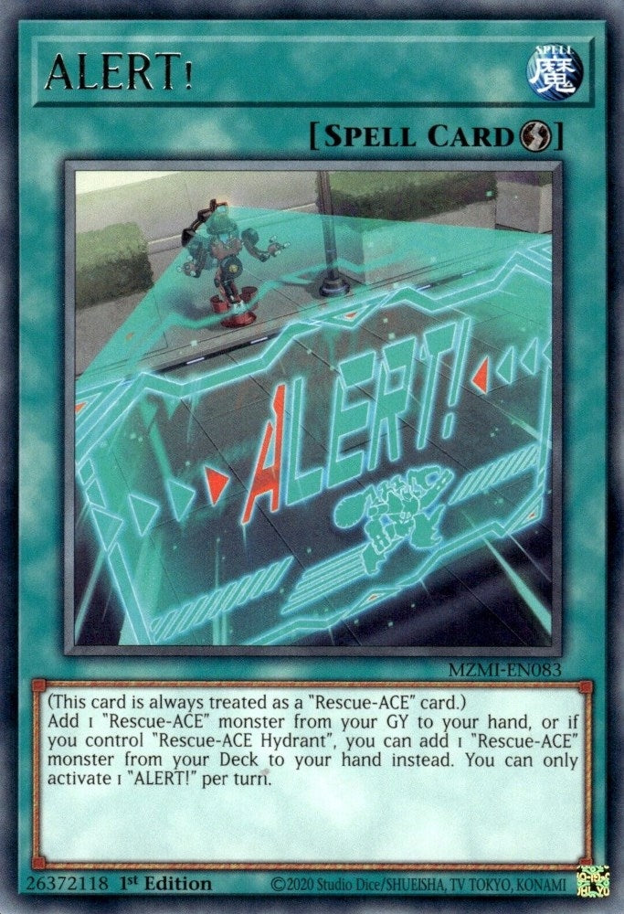 ALERT! (83) (MZMI) - YuGiOh Single