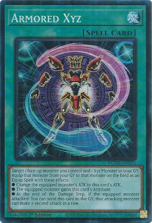 Armored Xyz (CR) (25) (MZMI) - YuGiOh Single