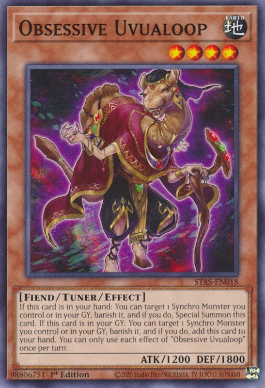 Obsessive Uvualoop (18) (TPSS) - YuGiOh Single