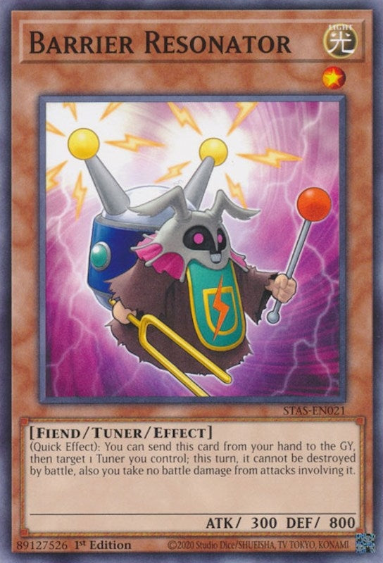 Barrier Resonator (21) (TPSS) - YuGiOh Single