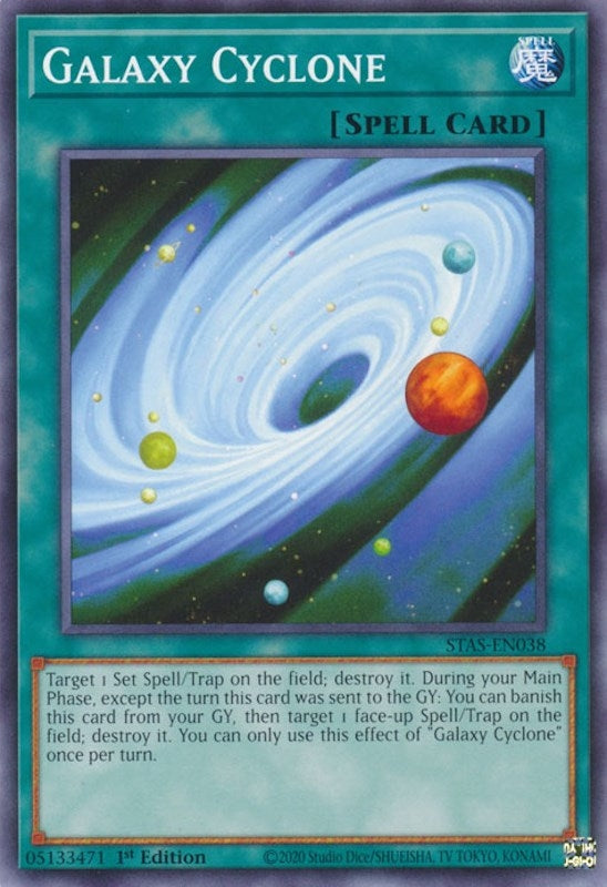 Galaxy Cyclone (38) (TPSS) - YuGiOh Single