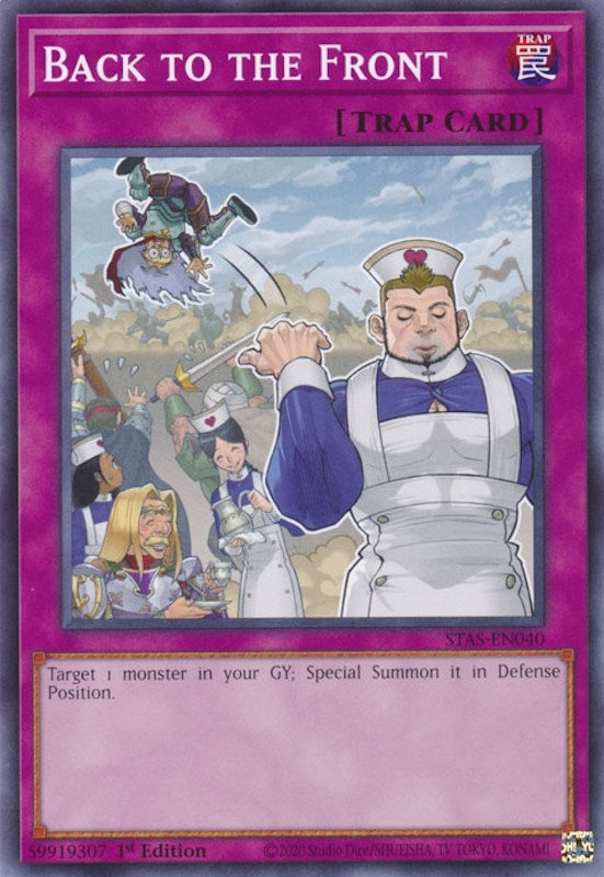 Back to the Front (40) (TPSS) - YuGiOh Single