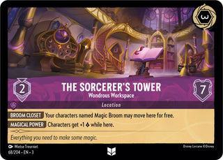 The Sorcerer’s Tower - Wondrous Workspace (68) (3) - Disney Lorcana Single