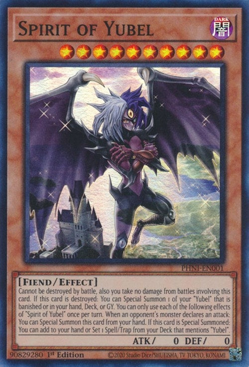 Spirit of Yubel (1) (PHNI) - YuGiOh Single