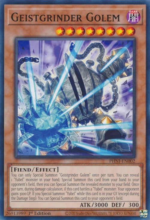 Geistgrinder Golem (2) (PHNI) - YuGiOh Single
