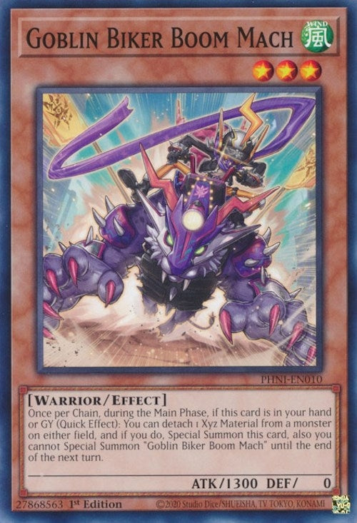 Goblin Biker Boom Mach (10) (PHNI) - YuGiOh Single