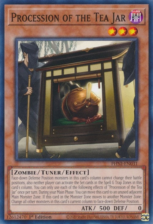 Procession of the Tea Jar (31) (PHNI) - YuGiOh Single