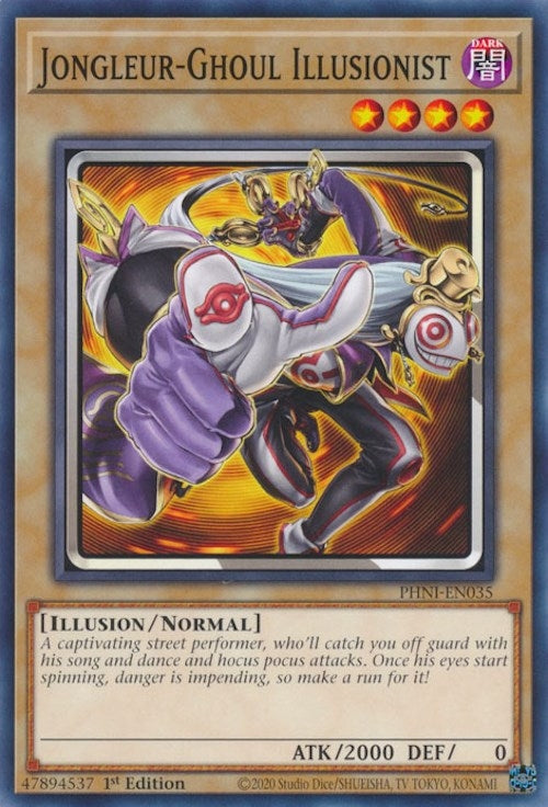 Jongleur-Ghoul Illusionist (35) (PHNI) - YuGiOh Single