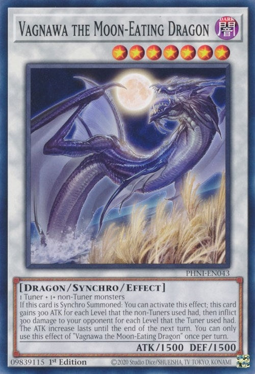 Vagnawa the Moon-Eating Dragon (43) (PHNI) - YuGiOh Single