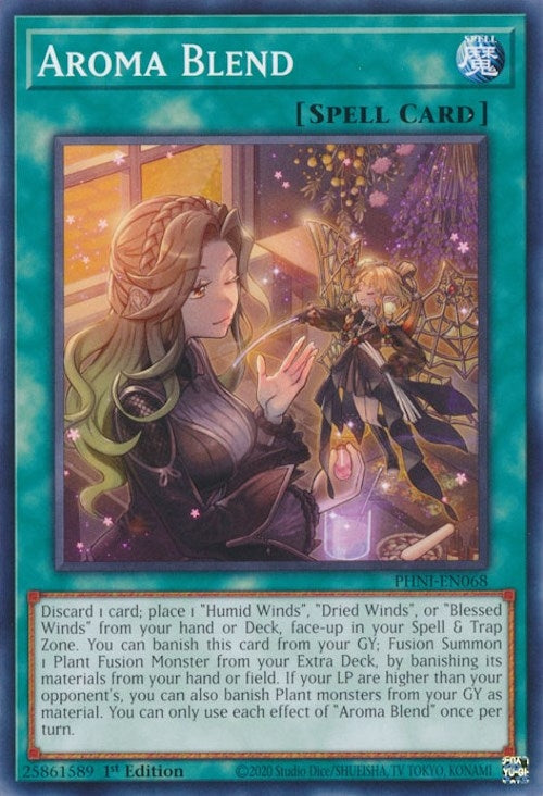 Aroma Blend (68) (PHNI) - YuGiOh Single