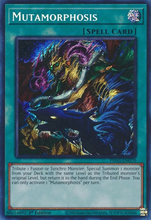 Mutamorphosis (70) (PHNI) - YuGiOh Single