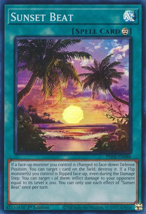 Sunset Beat (86) (PHNI) - YuGiOh Single
