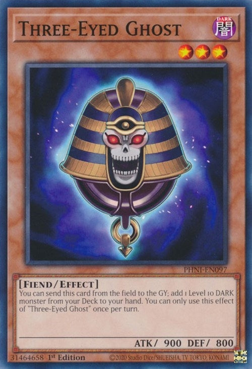 Three-Eyed Ghost (97) (PHNI) - YuGiOh Single