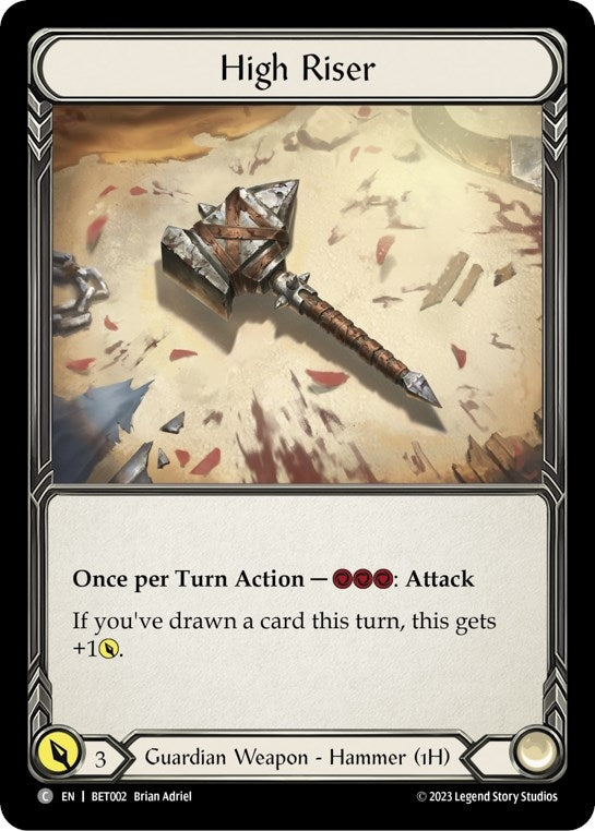 High Riser (2) - Flesh and Blood TCG Single
