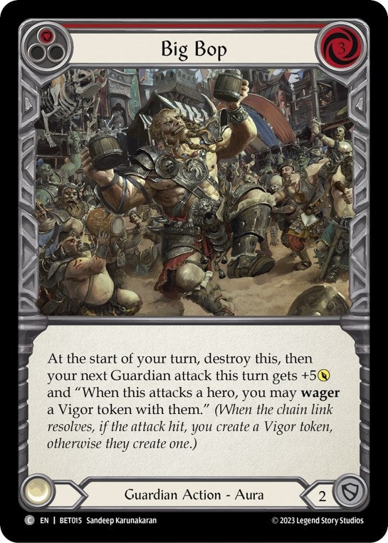 Big Bop (Red) (15) - Flesh and Blood TCG Single