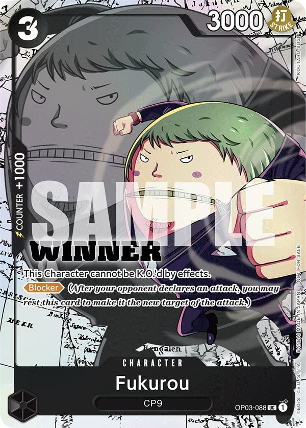 Fukurou (Winner Pack Vol. 6) (3088) (OP-PR) - One Piece Card Game Single