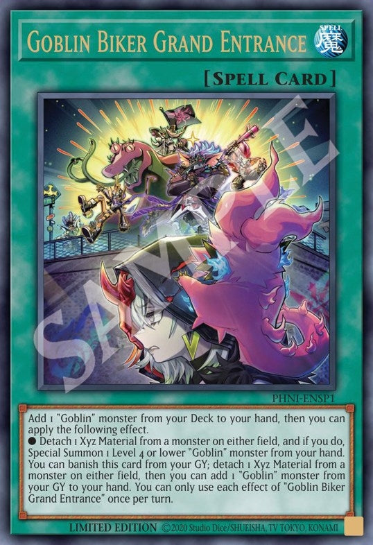 Goblin Biker Grand Entrance (PHNI-ENSP1) (1) (PHNI) - YuGiOh Single