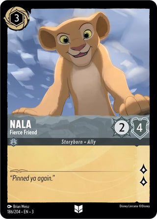 Nala - Fierce Friend (186) (3) - Disney Lorcana Single