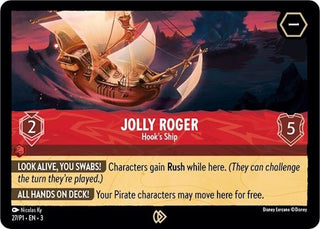 Jolly Roger - Hook’s Ship (27) (DLPC) - Disney Lorcana Single