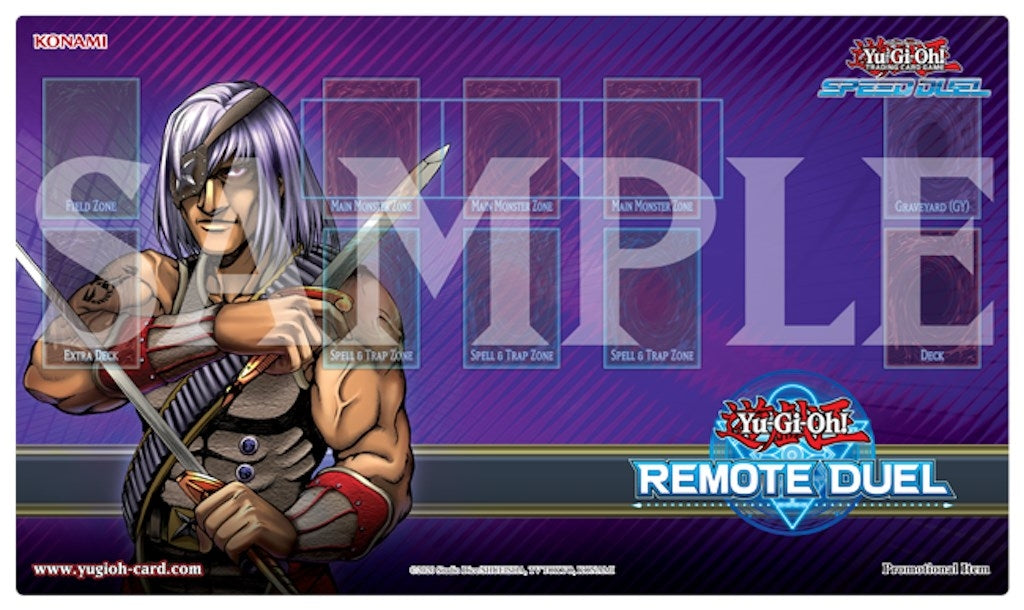 Yu-Gi-Oh! 2023 Speed Duel Remote Duel Top Cut Game Mat - Don Zaloog - Playmats Sealed