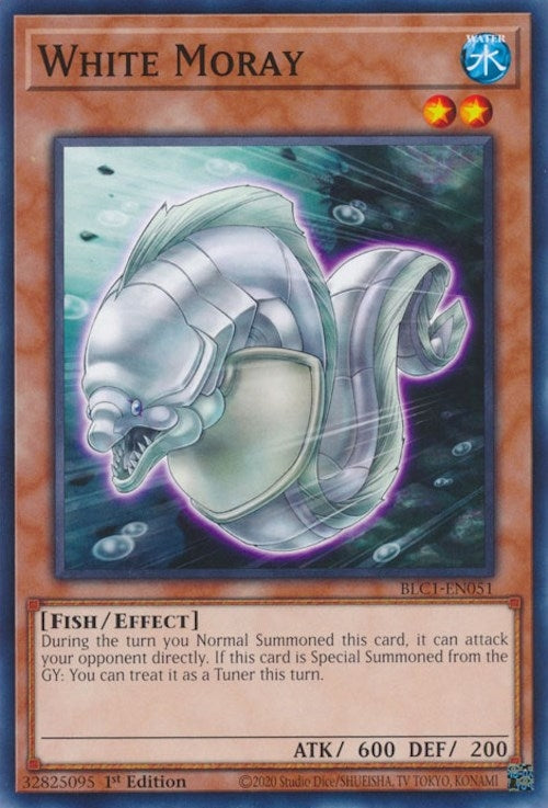 White Moray (1051) (BLC1) - YuGiOh Single