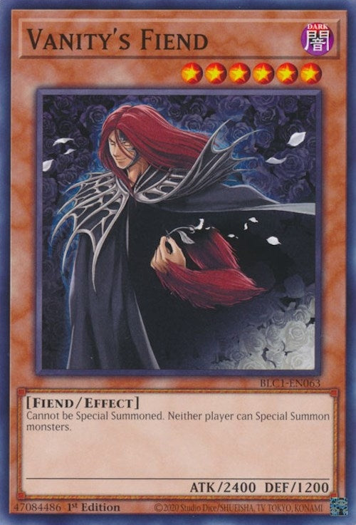 Vanity’s Fiend (1063) (BLC1) - YuGiOh Single