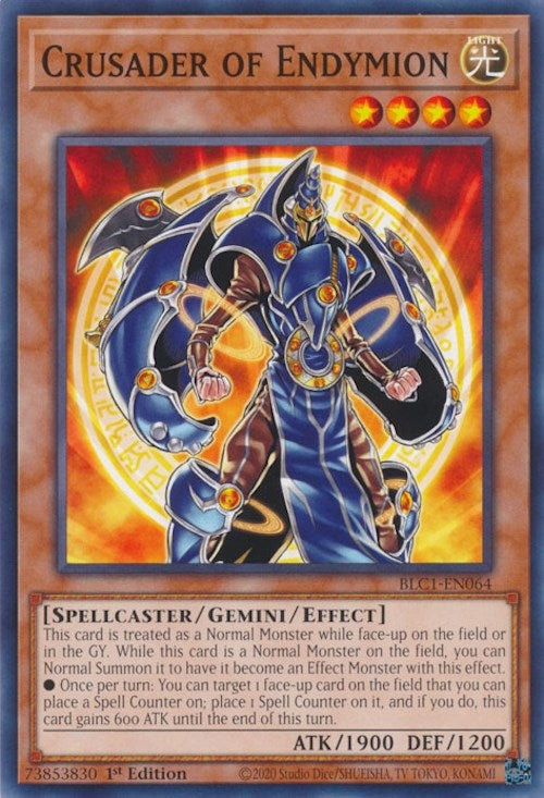 Crusader of Endymion (1064) (BLC1) - YuGiOh Single
