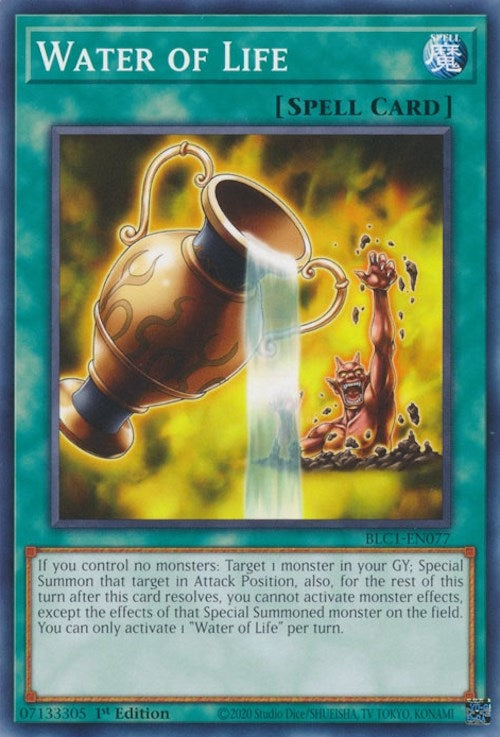 Water of Life (1077) (BLC1) - YuGiOh Single