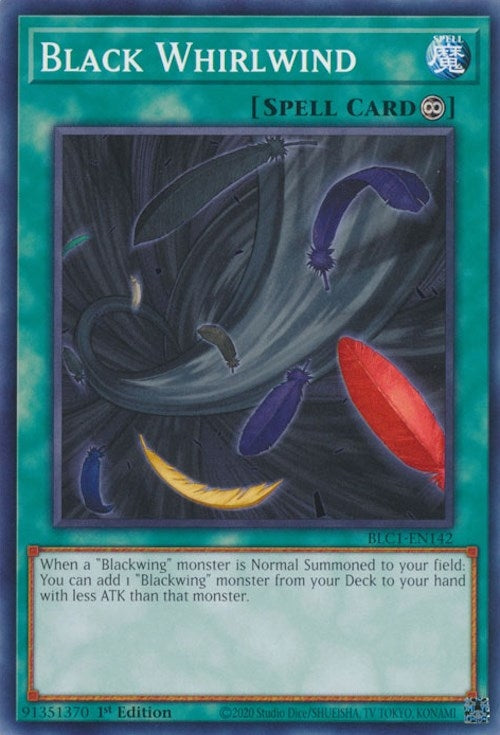 Black Whirlwind (1142) (BLC1) - YuGiOh Single