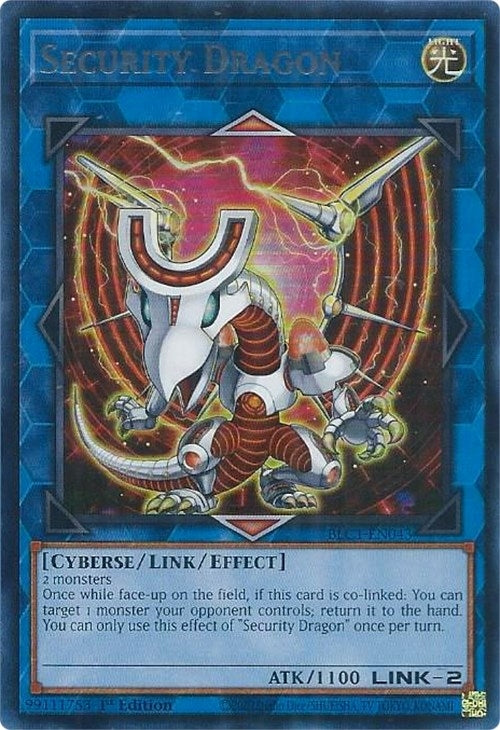 Security Dragon (Silver) (1043) (BLC1) - YuGiOh Single