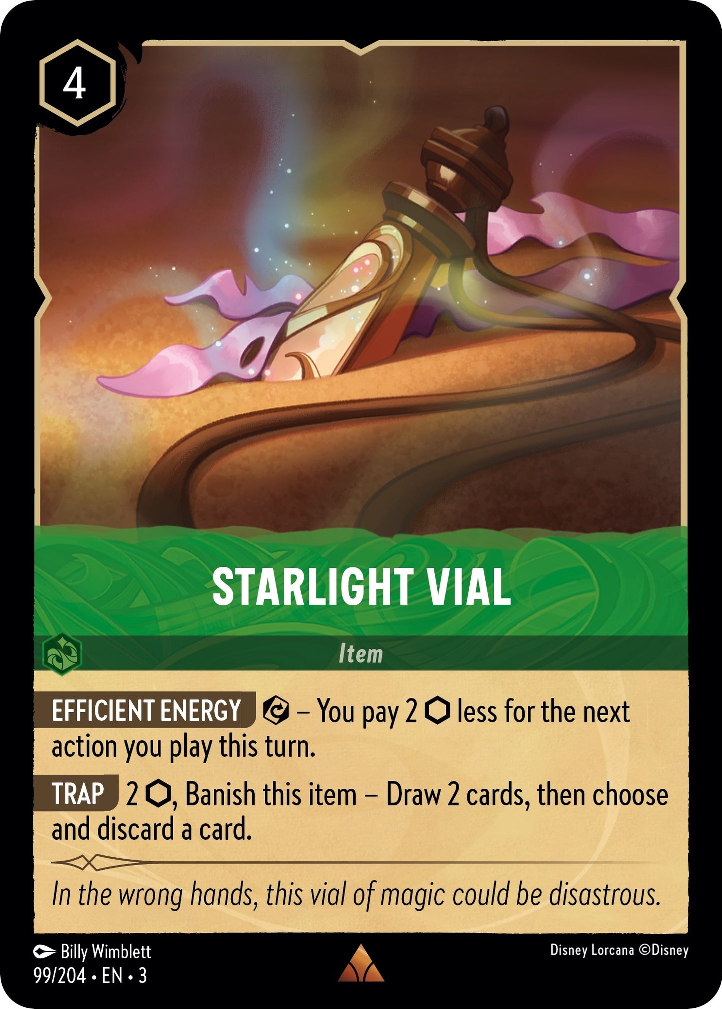 Starlight Vial (99) (3) - Disney Lorcana Single