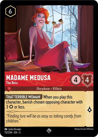 Madame Medusa - The Boss (112) (3) - Disney Lorcana Single