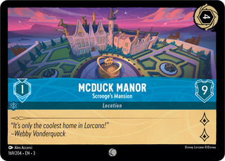 McDuck Manor - Scrooge’s Mansion (169) (3) - Disney Lorcana Single