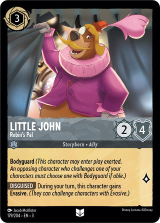 Little John - Robin’s Pal (179) (3) - Disney Lorcana Single