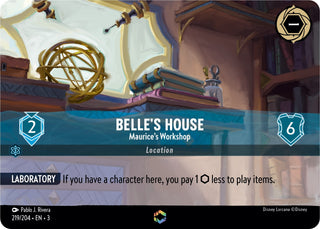 Belle’s House - Maurice’s Workshop (Enchanted) (219) (3) - Disney Lorcana Single