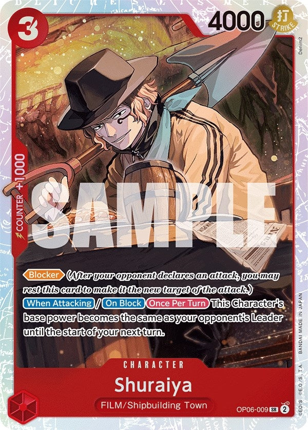 Shuraiya (6009) (OP06) - One Piece Card Game Single